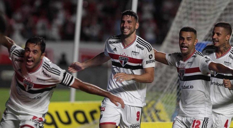 O S&atilde;o Paulo ficou no empate em 1x1 com o RB Bragantino