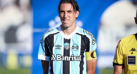 Pedro Geromel, zagueiro e capitão do Grêmio