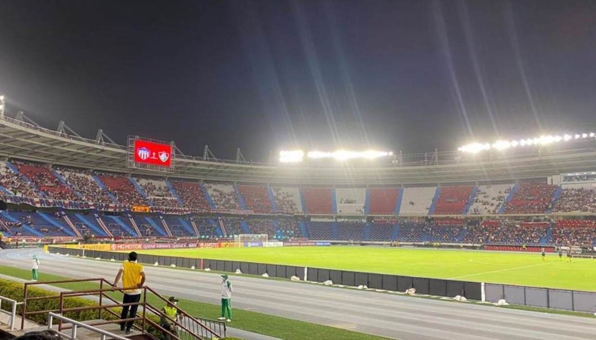 O estádio Metropolitano Barranquilla é o palco do jogo entre Junior Barranquilla x Fluminense pela Sul-Americana