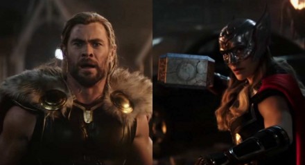 Chris Hemsworth (Thor) e Natalie Portman (Jane Foster/Poderosa Thor) estarão em Thor: Amor e Trovão