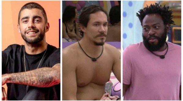 Pedro Scooby, Eliezer e Douglas Silva est&atilde;o no pen&uacute;ltimo pared&atilde;o do BBB 22; enquete mostra quem sai