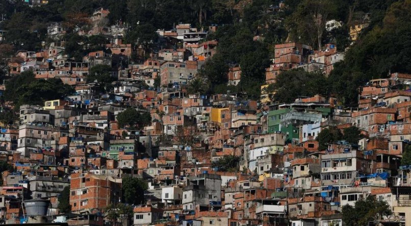 Comunidade da Rocinha, na zona sul do Rio de Janeiro