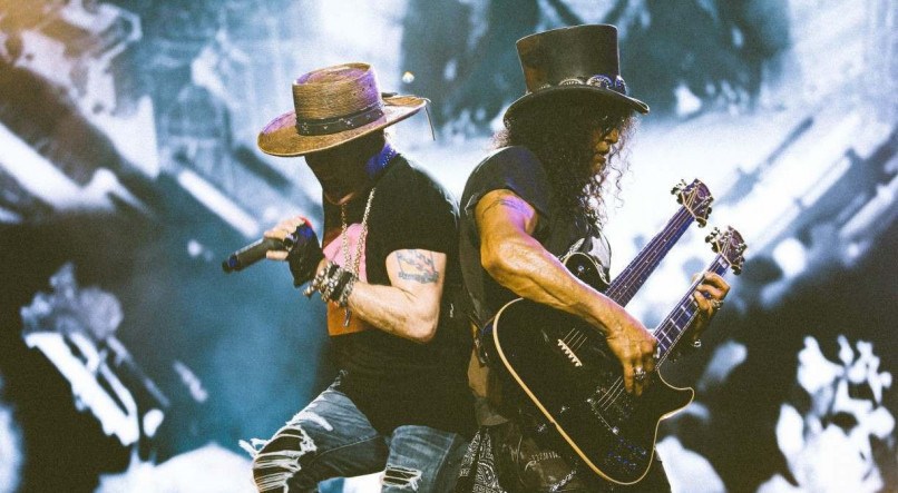 TURN&Ecirc; Guns N' Roses far&aacute; show na Arena de Pernambuco em 4 de setembro de 2022