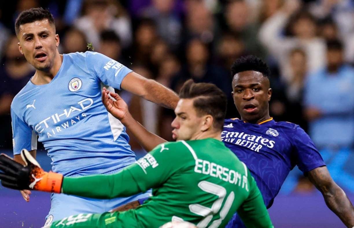 Manchester City e Real Madrid disputam vaga na Champions League