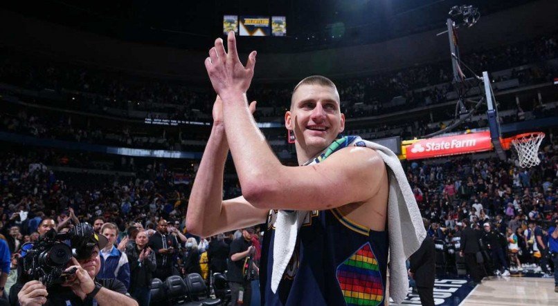 Nikola Jokic &eacute; a estrela do Denver Nuggets na NBA