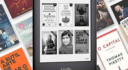 Promoção de Kindle na Amazon