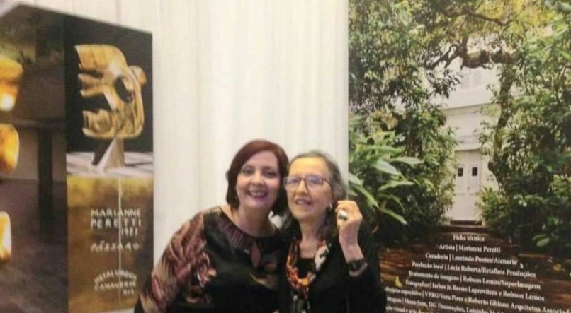 
Márcia Chamixaes trabalhou com Marianne Peretti