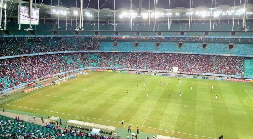 O Bahia não tomou conhecimento do Londrina, na Arena Fonte Nova, em jogo válido pela Série B