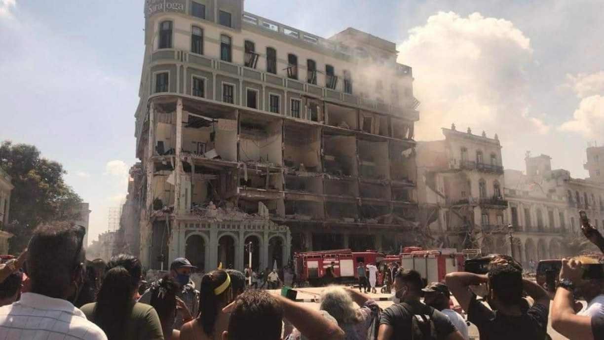 Divulgado número de mortos após explosão do Hotel Saratoga em Havana, Cuba