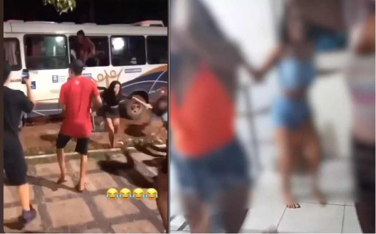 VÍDEO: adolescentes quebram ônibus e dançam em delegacia após festa 