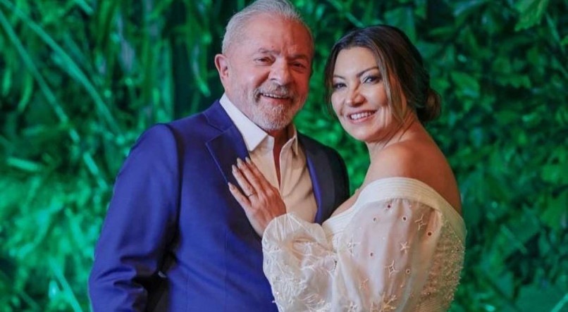  Lula e Janja se casaram em maio de 2022.