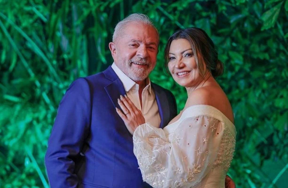 CASAMENTO DE LULA E JANJA: Esposa de Lula revela mensagem subliminar em vestido de noiva