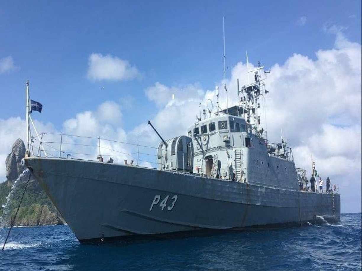 Navio-Patrulha (Npa) "Goiana", da Marinha do Brasil, ficará atracado no Porto do Recife neste sábado (21) e domingo (22)