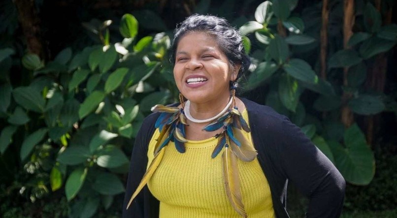 Sonia Guajajara é uma líder indígena e entrou para lista das 100 pessoas mais influentes do mundo