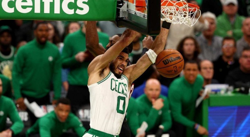Jayson Tatum &eacute; a principal estrela do Boston Celtics