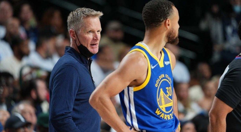 Steve Kerr, técnico dos Warriors, já sabe que não poderá contar com o ala Otto Porter Jr