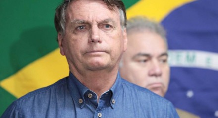 Presidente Jair Bolsonaro durante passagem por Pernambuco