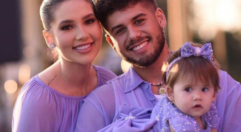 Virgínia e Zé Felipe já são pais de Maria Alice, de 1 ano e 4 meses

