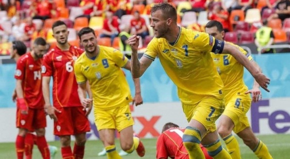 A Ucrânia disputou a Euro 2020 e caiu nas quartas-de-final para a Inglaterra