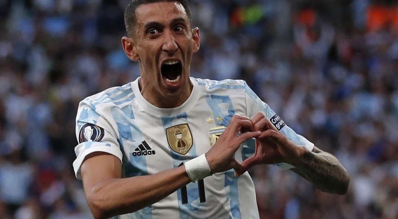 Argentina entra em campo pela Copa do Mundo.
