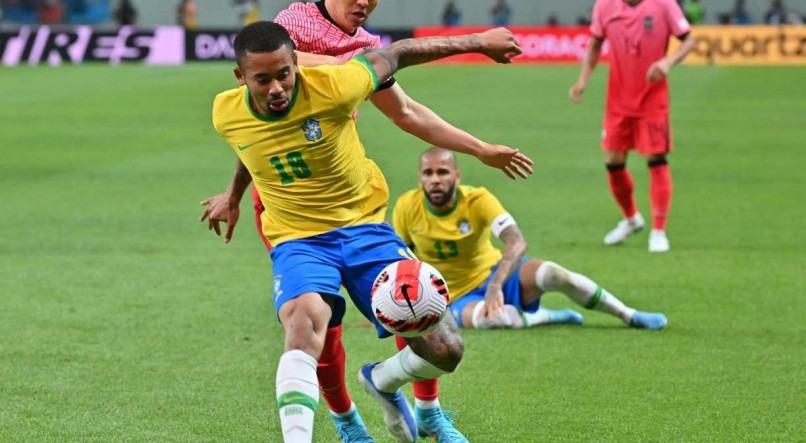 Gabriel Jesus estar&aacute; na Copa do Mundo 2022 com a sele&ccedil;&atilde;o brasileira.