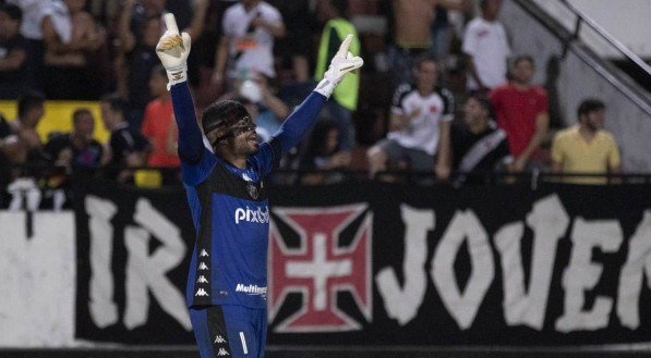 Thiago Rodrigues &eacute; o goleiro do Vasco da Gama