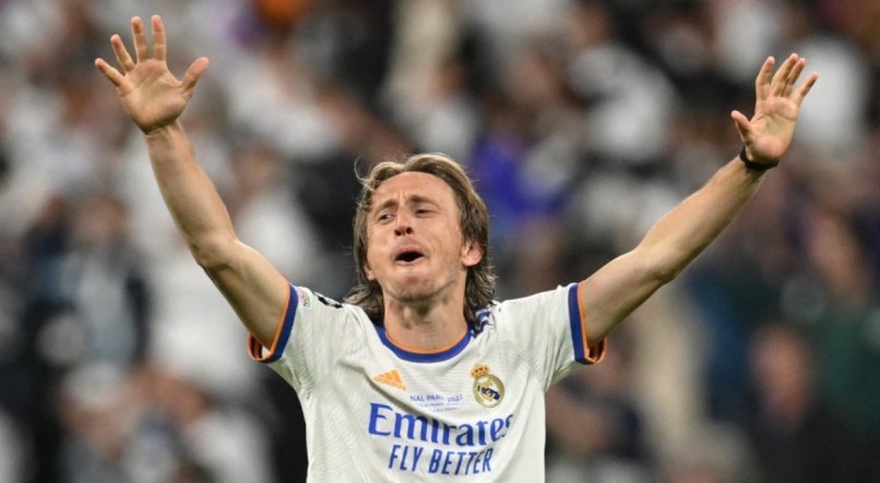 Modric, meio-campista do Real Madrid