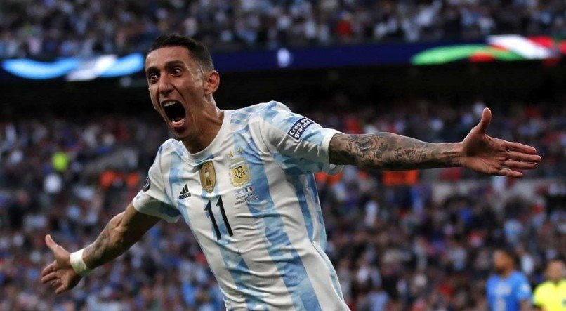 Di María pela Argentina