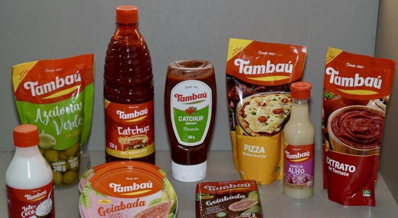 Mercado conta com mais de 120 produtos Tambaú, do histórico doce de goiaba ao catchup, carro-chefe da marca e mais lembrado pelos consumidores