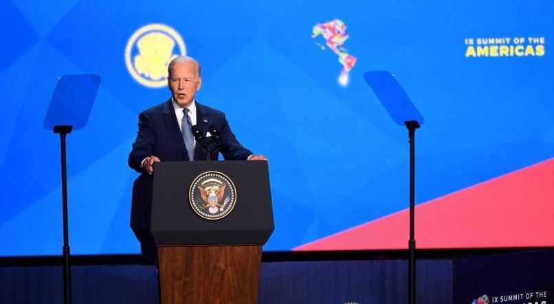 Biden abriu a Cúpula das Américas nesta quarta (8)