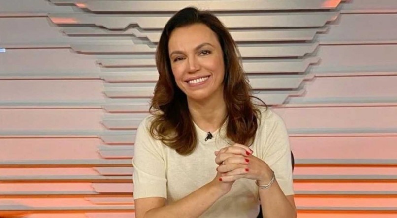 A jornalista Ana Paula Araújo 