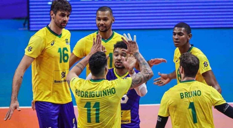 A Seleção Masculina é a atual campeã da Liga das Nações de Vôlei