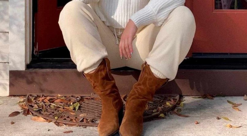 A bota cowboy é uma das tendências mais fortes neste inverno