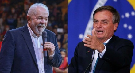 Lula (PT) e Bolsonaro (PL) lideram as pesquisas de intenção de voto para a Presidência da República