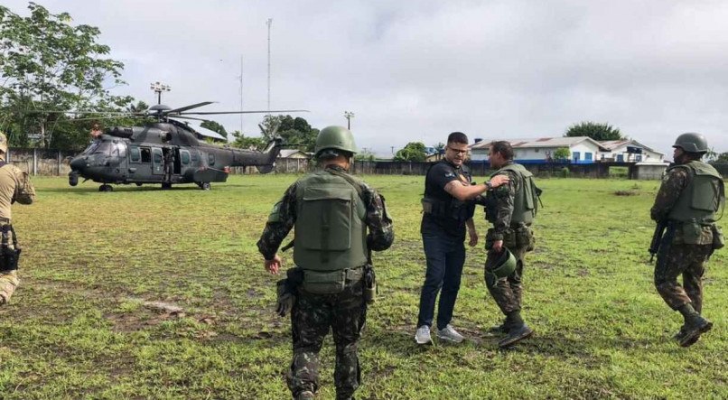 Operação Javari, comunicação Social Superintendência Regional de Polícia Federal no Amazonas em buscas na Amazônia