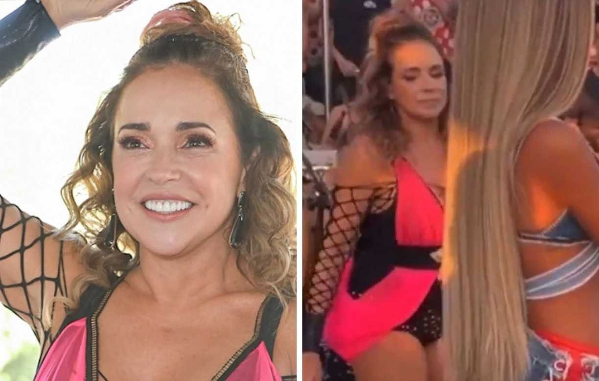 Daniela Mercury é flagrada secando bunda de Brunna Gonçalves: 'vai dar ruim'