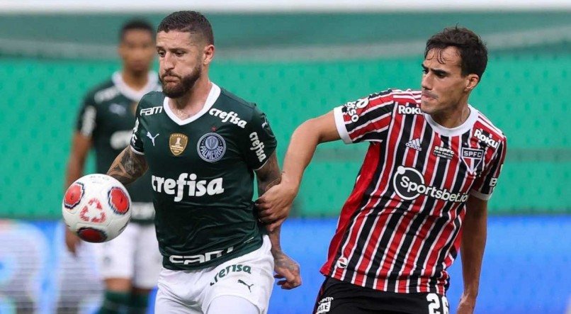 S&atilde;o Paulo e Palmeiras duelam em jogo da Copa do Brasil.