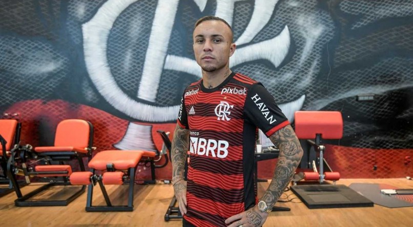 Cebolinha foi anunciado como novo reforço do Flamengo