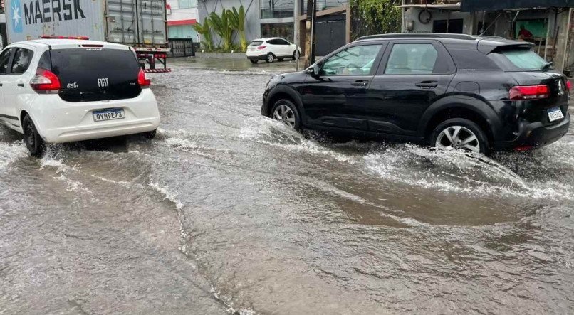 CHUVA EM PERNAMBUCO: saiba os pontos de alagamento no Recife