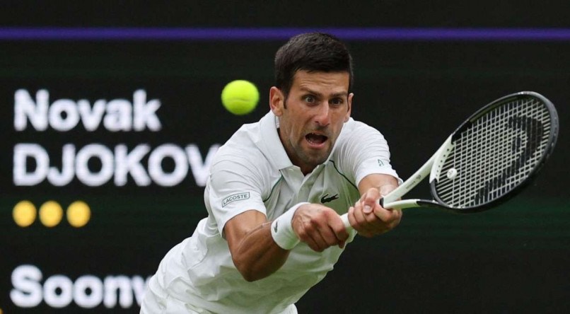 Novak Djokovic é um dos maiores campeões de Wimbledon