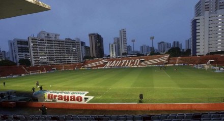 O estádio dos Aflitos é o palco do jogo entre Náutico x Criciúma pela Série B