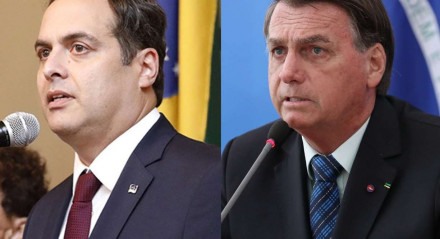 Paulo Câmara e Jair Bolsonaro