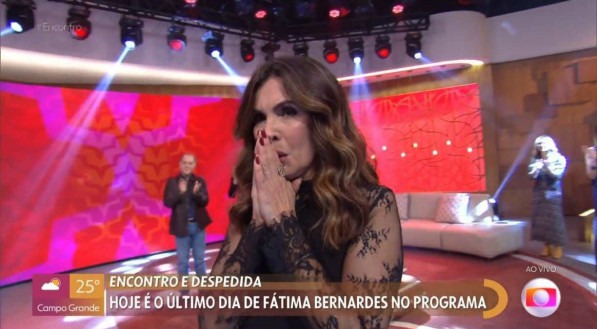 Fátima Bernardes apresentou o último 'Encontro' nesta sexta (1)