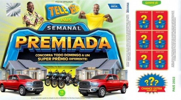 REPRODUÇÃO/SITE TELE SENA