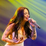 A cantora Tayara Andreza