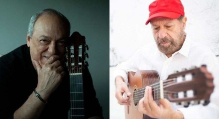 SHOW João Bosco e Toquinho apresentam show de voz e violão no Recife
