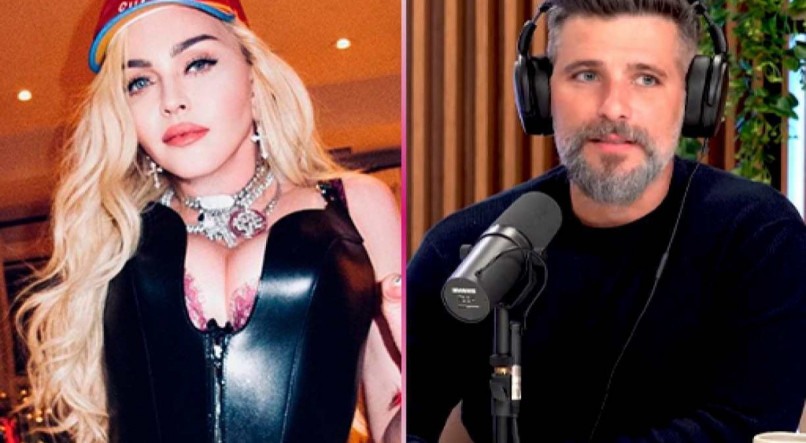 Bruno Gagliasso afirma que cantora Madonna 'chegou nele' em festa