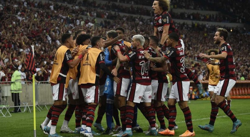 Torcida do Flamengo compareceu em peso ao show do Flamengo diante do Tolima pela Libertadores