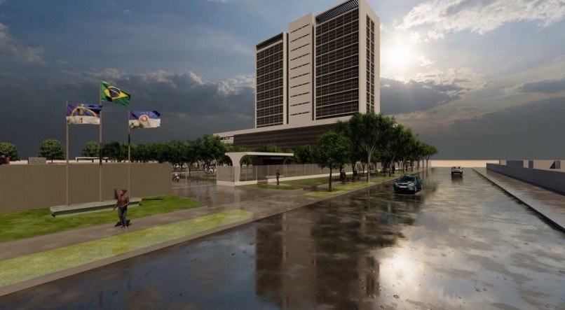 Edifício da nova sede única do Ministério Público de Pernambuco (MPPE) vai ser o fraco e terá custo milionário
