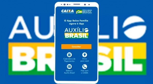 Reprodução/APP Auxílio Brasil